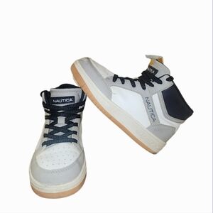 Nautica Kids' Blue and White Sneakers